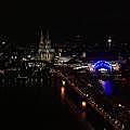 Spektakuläre Aussicht beim Empfang über den Dächern von Köln
