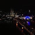 Spektakuläre Aussicht beim Empfang über den Dächern von Köln